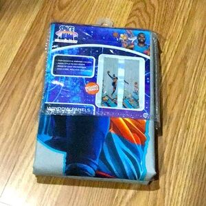NWT space jam curtains